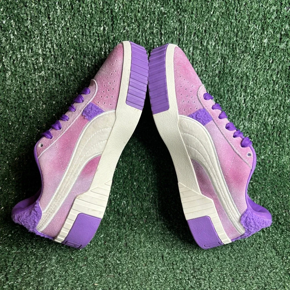 NEW Puma Cali Star Squishmallows Lola Suede Sneaker Purple Kids Sz 4.5(Womens 6)